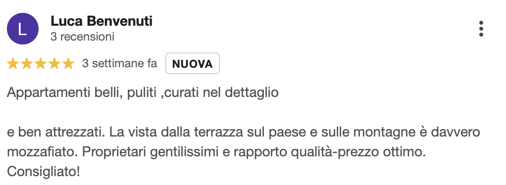 Recensione di Luca Benvenuti